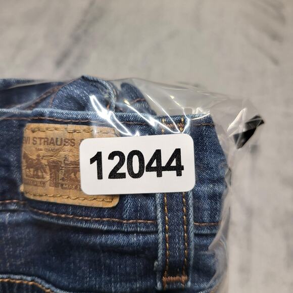 Levi's 512 Jeans Womens 12 Blue Boot Cut Perfectly Slimming Stretch Medium Wash - Picture 12 of 12